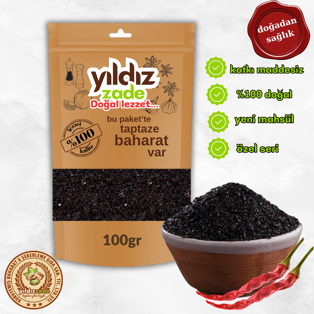 yıldızzade isot 100gr