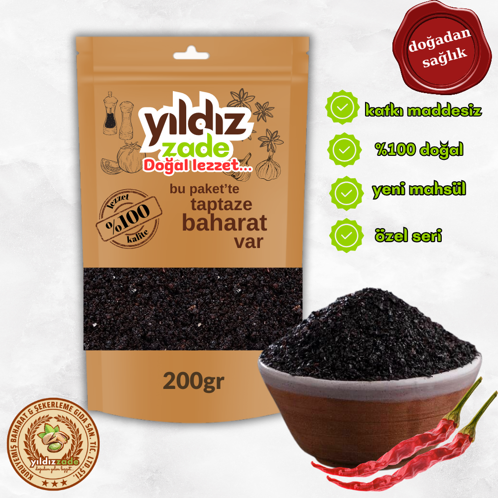 yıldızzade isot 200gr