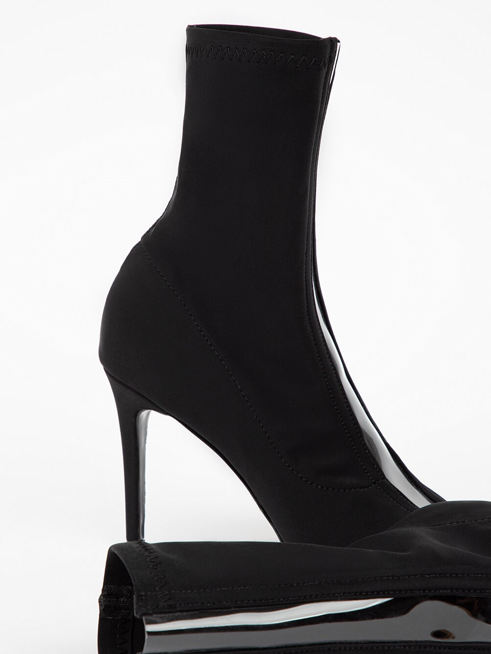 Silvia Siyah Streç Kadın Bot