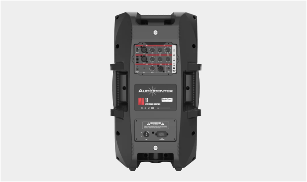 AUDİO CENTER MA-12 1600 WATT 12” AKTİF HOPARLÖR