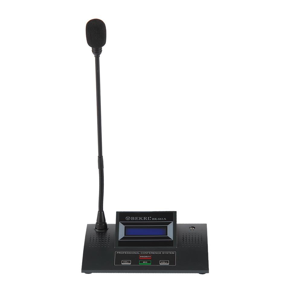 BEKRL BK-661 A/B BAŞKAN ÜNİTESİ - LCD EKRANLI KONFERANS MİKROFONU