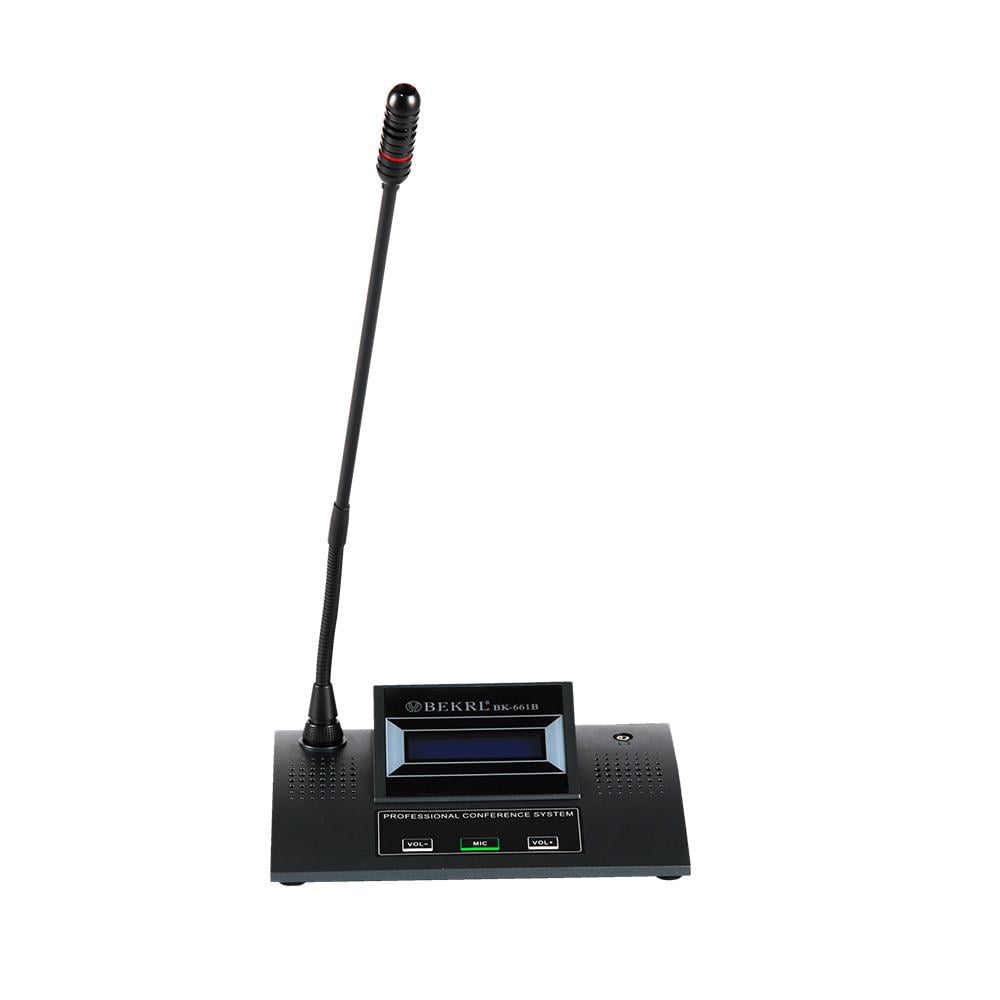 BEKRL BK-661 A/B BAŞKAN ÜNİTESİ - LCD EKRANLI KONFERANS MİKROFONU