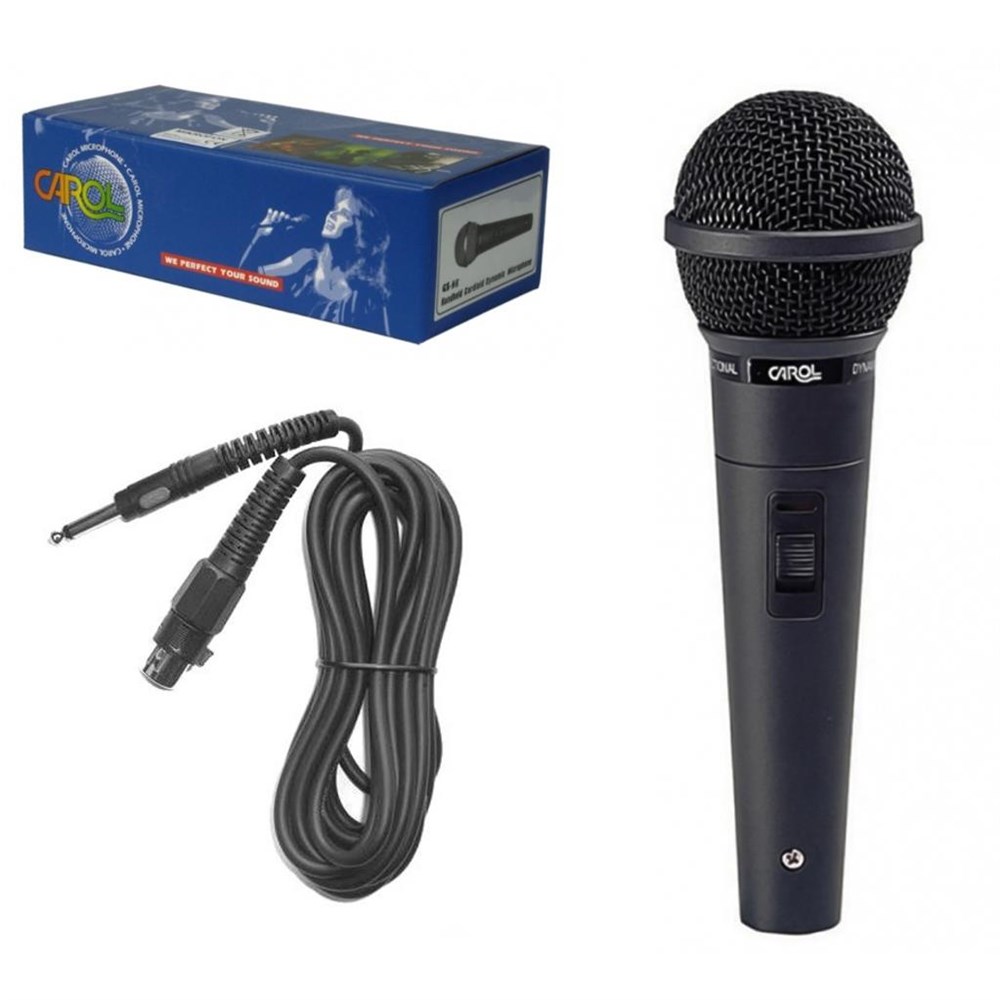 CAROL GS-56 KABLOLU EL MİKROFON 600OHM