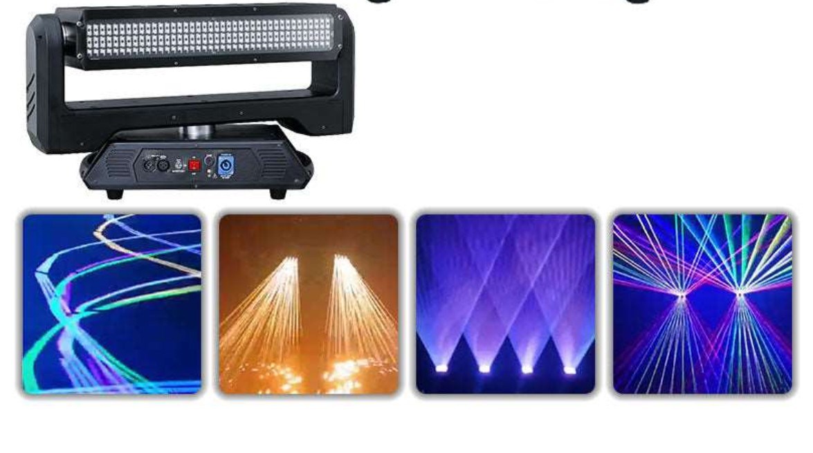 DJ PRO 480 WATT DOUBLE ROTATING SIDE LED ROBOT IŞIK