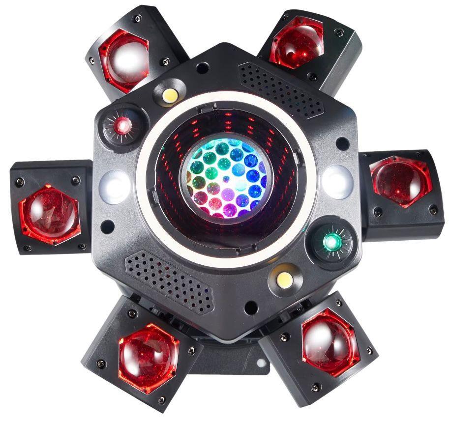 DJ PRO 6 BAŞLI LED CREE BEEEYES-2 150 WATT LED STROBE LAZER ROBOT IŞIK