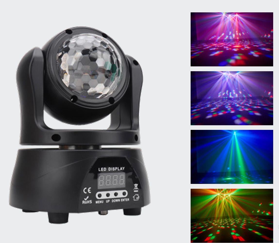 DJ PRO DOUBLE 360 DERECE LED GOBO LAZER IŞIK