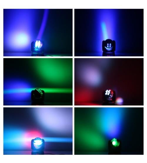 DJ PRO DOUBLE FACE 360'' ÇİFT BAŞLI LED ROBOT IŞIK