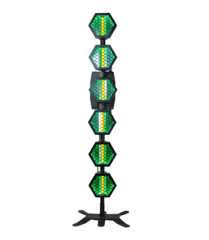 DJ PRO HEXA 6X60 WATT LED RETRO IŞIK/AUTO/SESE DUYARLI/DMX