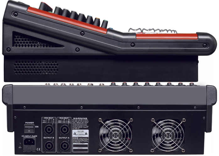 DJ PRO MX-4 4 KANALLI 99 DSP EFEKTLİ POWER MİKSER