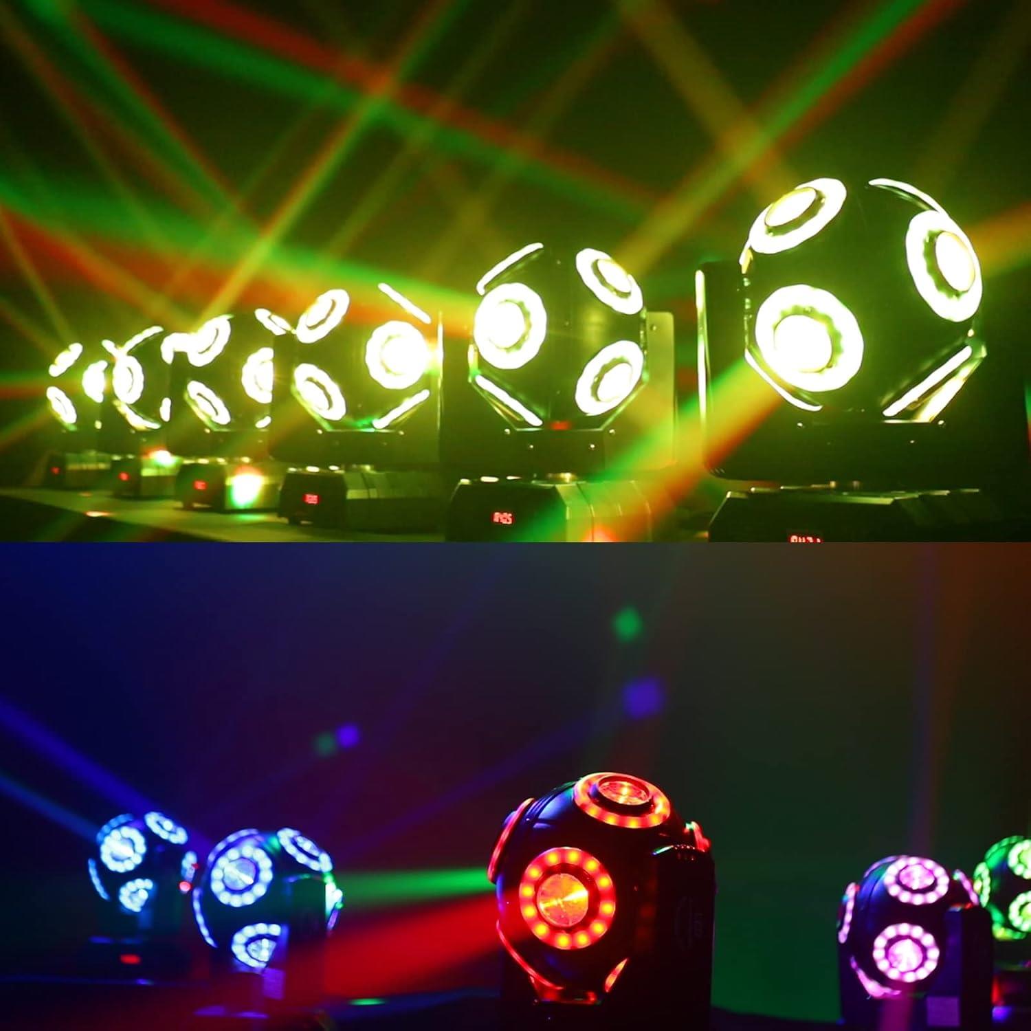 DJ PRO STAGE LED 8X15 WATT 360' MOVİNG HEAD RGB ROBOT IŞIK