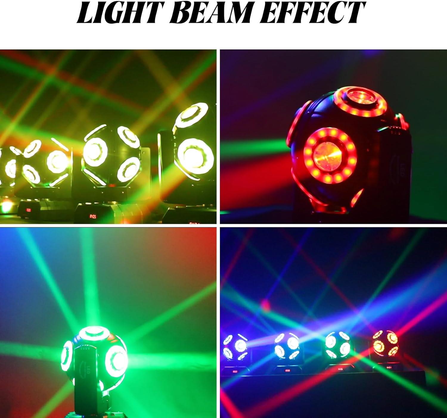 DJ PRO STAGE LED 8X15 WATT 360' MOVİNG HEAD RGB ROBOT IŞIK