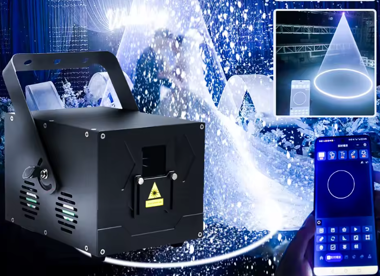 DJ PRO W-3000 3 WATT RGB LAZER (MOBİL UYGULAMA İLE KONTROL)