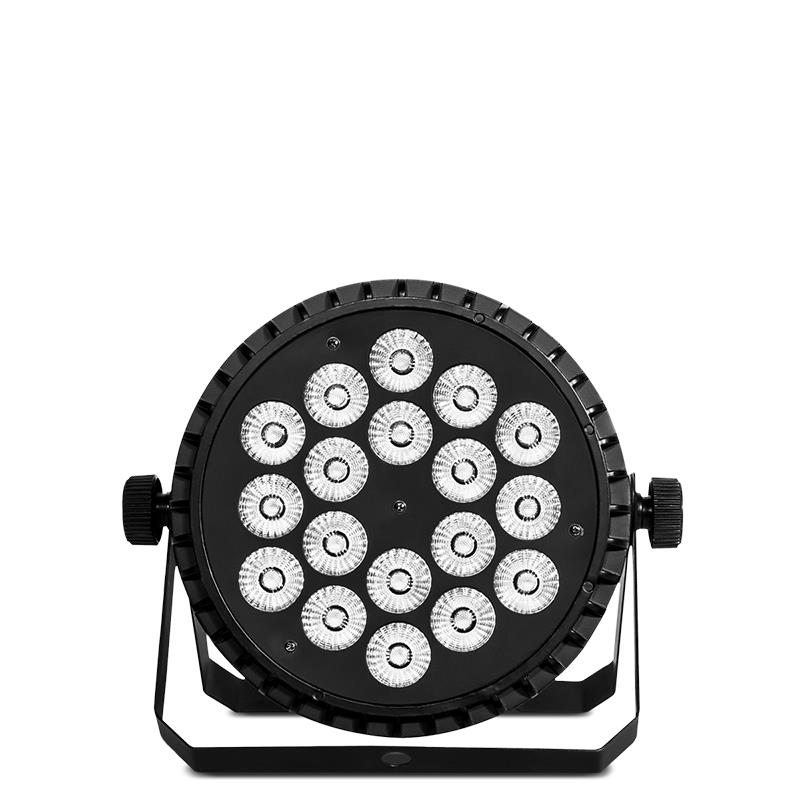 DJ PRO WR-PAR1810 18X10 WATT FULL RGB SLİM FLAT LED PAR 