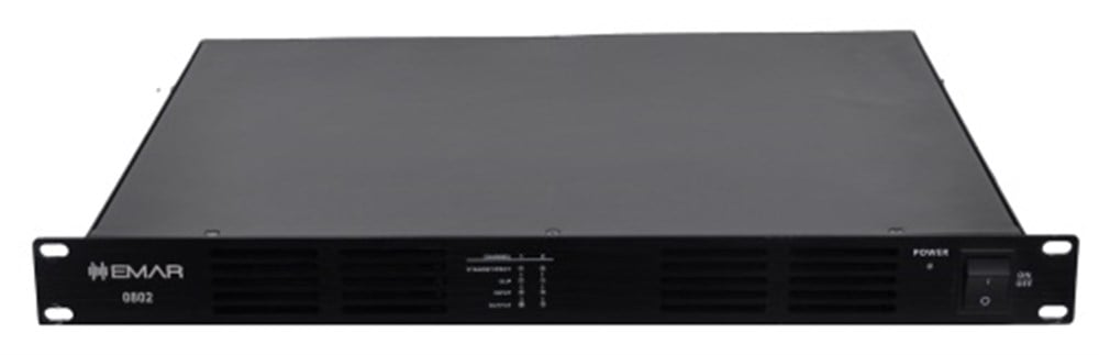 EMAR 0802-2 CLASS-D DİJİTAL AMPLİFİKATÖR 100V 2X240W