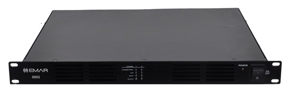 EMAR 0802-3 CLASS-D DİJİTAL AMPLİFİKATÖR 100V  2X350W
