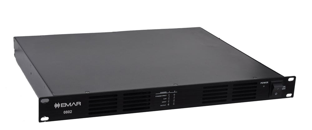 EMAR 0802-3 CLASS-D DİJİTAL AMPLİFİKATÖR 100V  2X350W