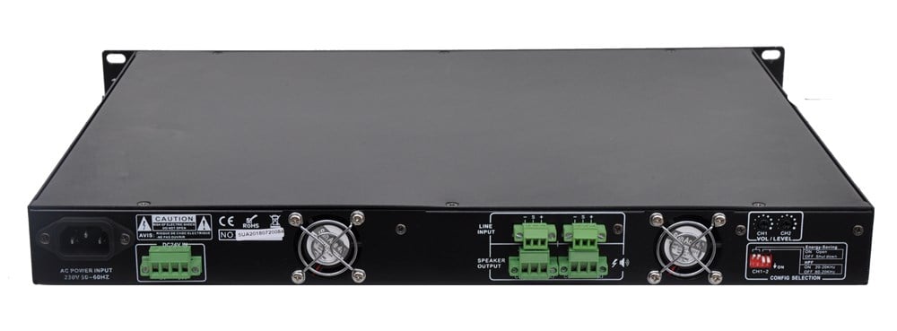EMAR 0802-3 CLASS-D DİJİTAL AMPLİFİKATÖR 100V  2X350W