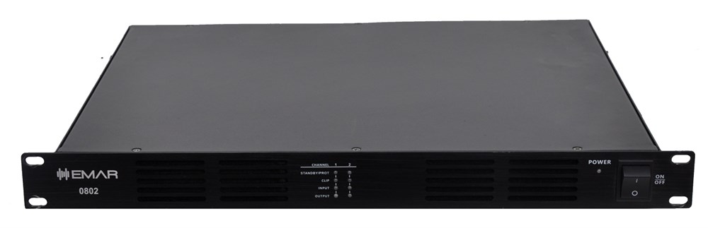 EMAR 0802-4 CLASS-D DİJİTAL AMPLİFİKATÖR 100V  2X500W