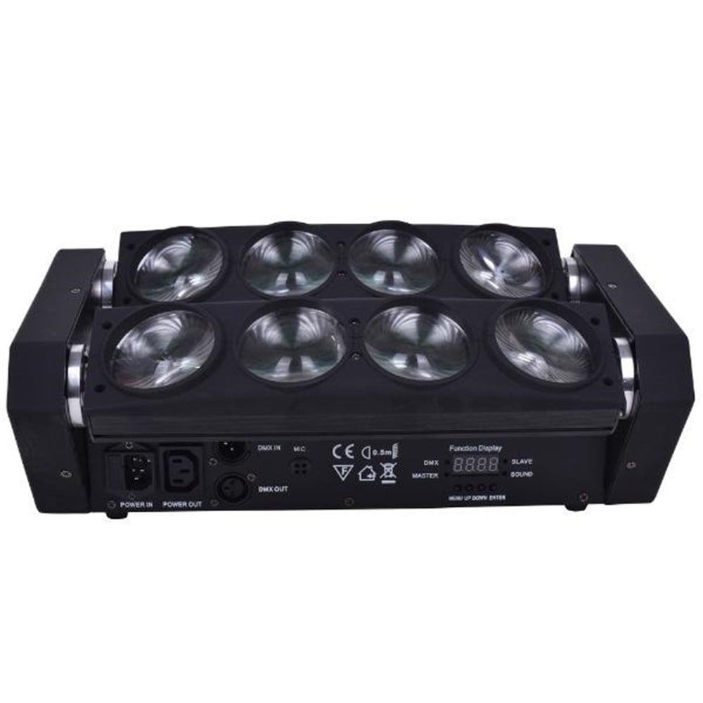 GOLD AUDIO DJ SPIDER 812 8 X 12W 150 WATT LED ROBOT IŞIK