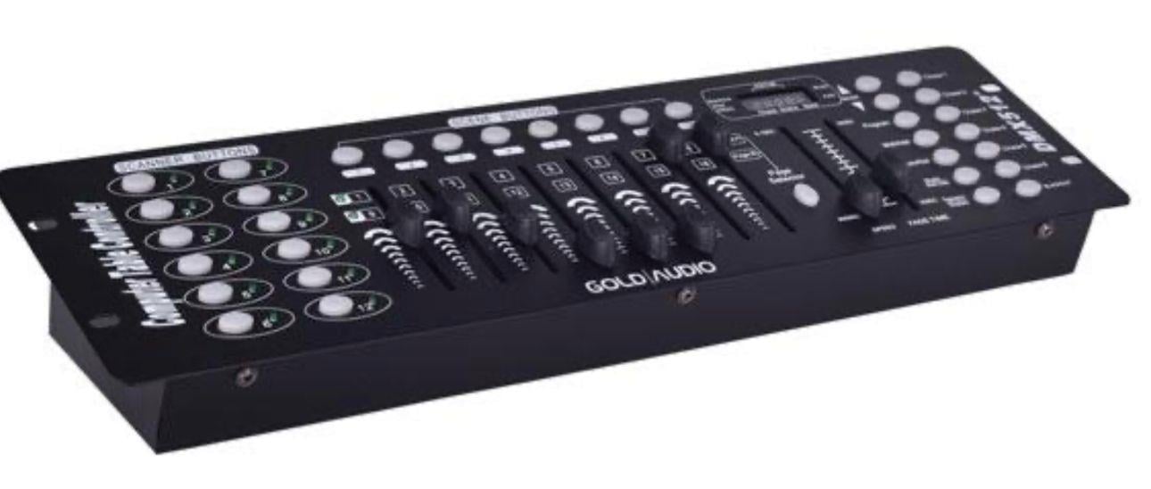 GOLD AUDİO DMX-512 IŞIK KONTROL MASASI
