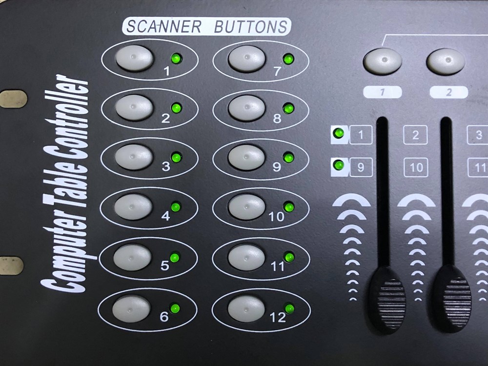 GOLD AUDIO DMX-512 IŞIK KONTROL MASASI