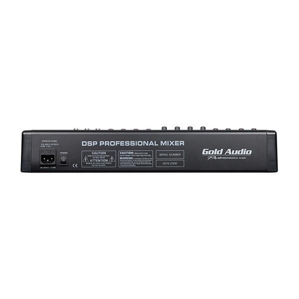 GOLD AUDİO ELITE-GRX 12 6 AUXLU 12 KANAL 128 DSP EFEKTLİ DECK MİKSER