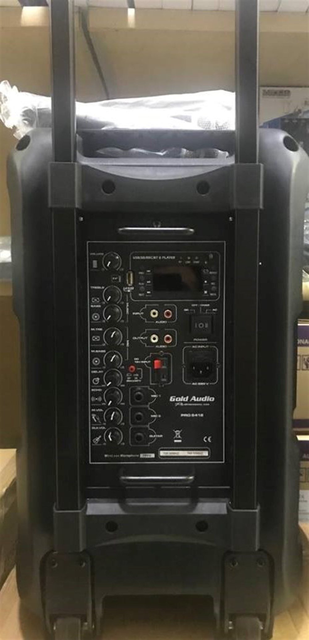 GOLD AUDIO PRO-5415EY 15İNÇ 38LİK  300 WATT AKTİF TAŞINABİLİR HOPARLOR