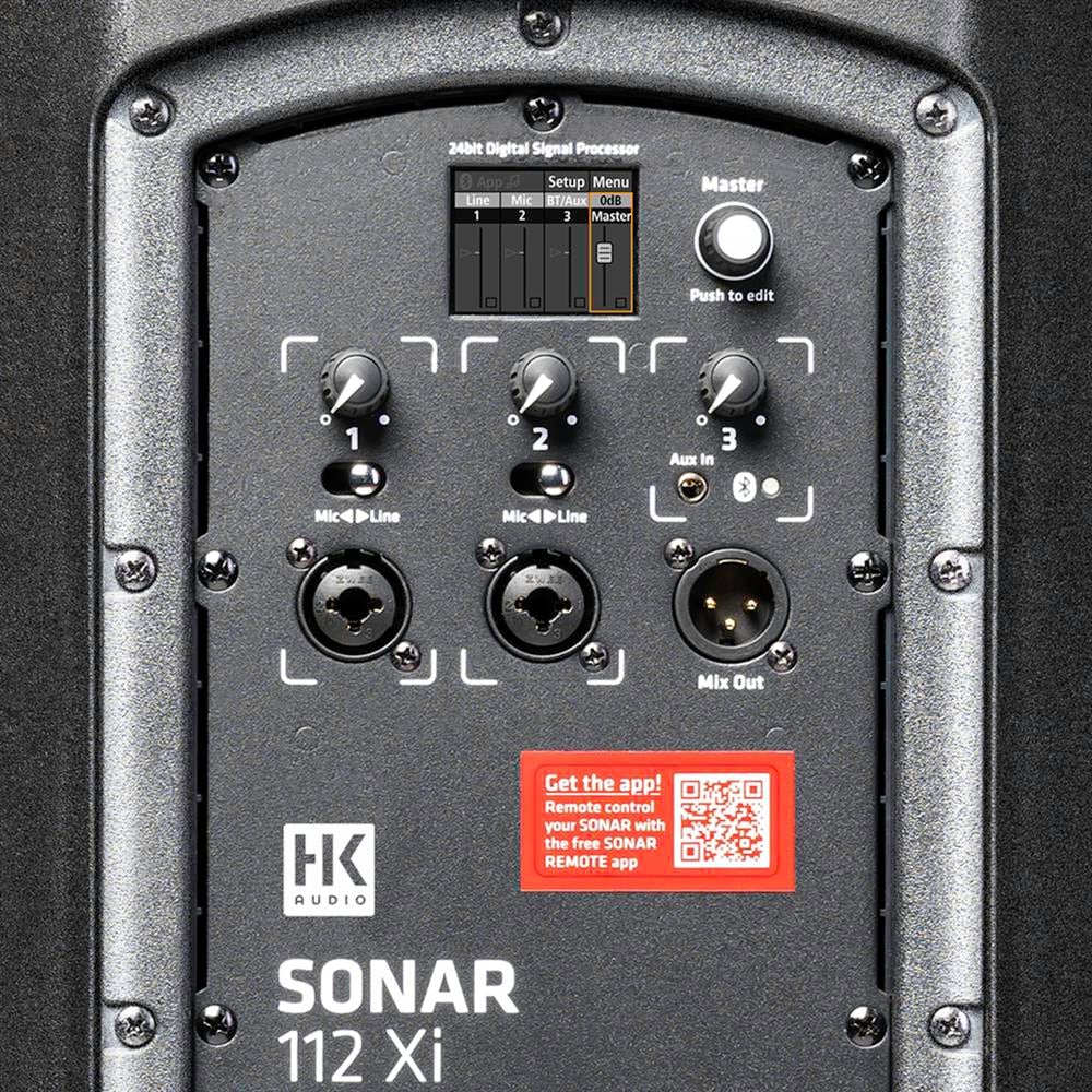HK AUDIO SONAR 112 Xİ 1200 WATT AKTİF HOPARLÖR