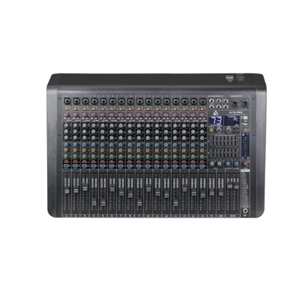 KLANGMEİSTER M-16 PRO 16 KANALLI TEK AUXLU DECK MİKSER