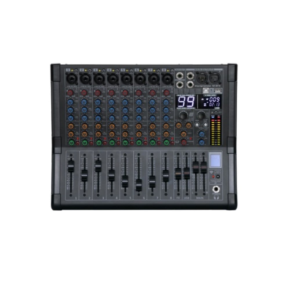 KLANGMEİSTER M-8FX 8 KANALLI 99 DSP EFEKT ÇİFT AUXLU DECK MİKSER