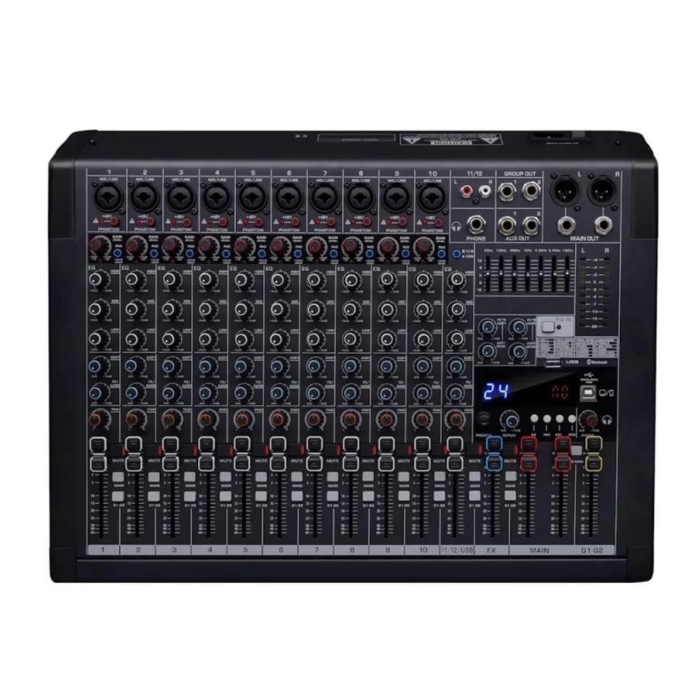 KLANGMEİSTER M16 16 KANALLI 24 DSP EFEKTLİ ÇİFT AUXLU DECK MİKSER