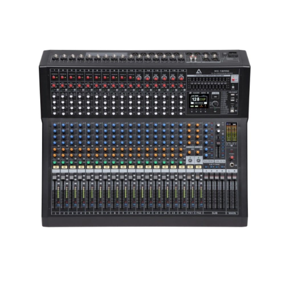 KLANGMEİSTER MX-16 PRO 16 KANALLI 6 AUXLU DECK MİKSER