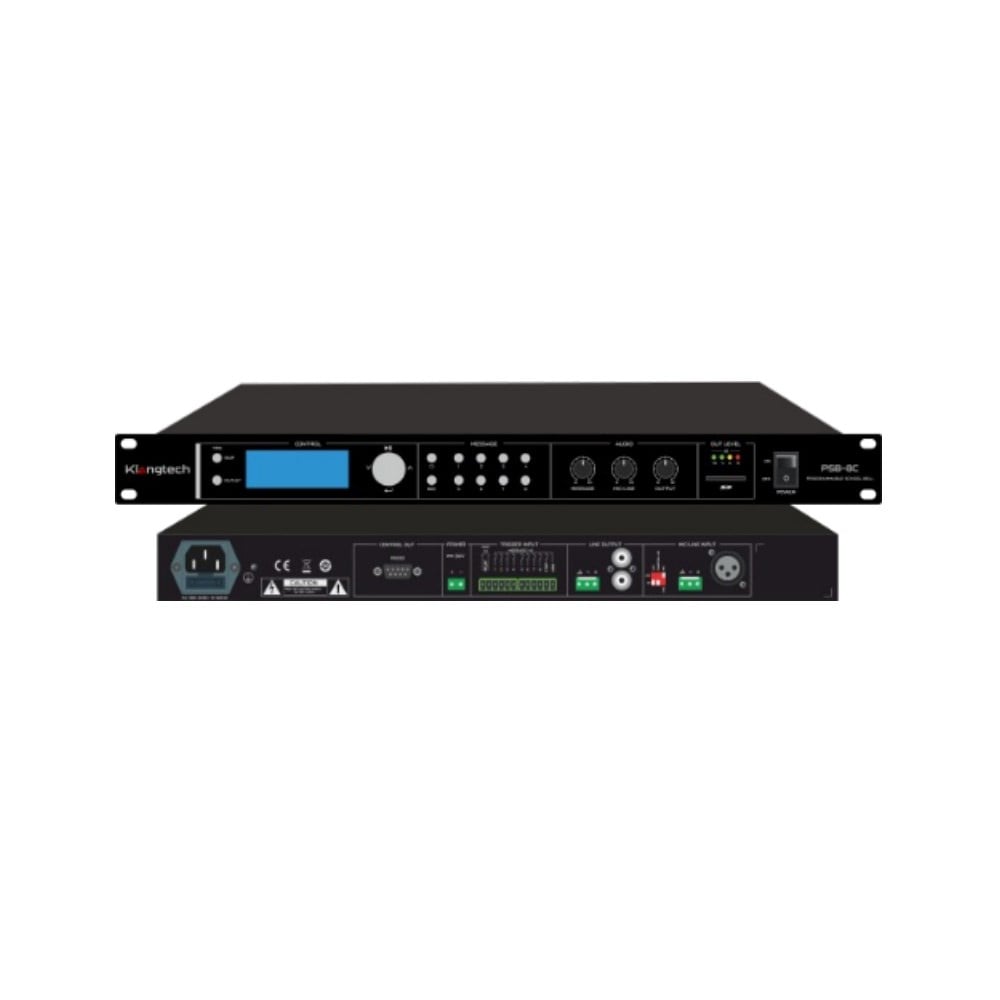 KLANGTECH PSB-8C POGRAMLANABİLİR OKUL FABRİKA SAATİ