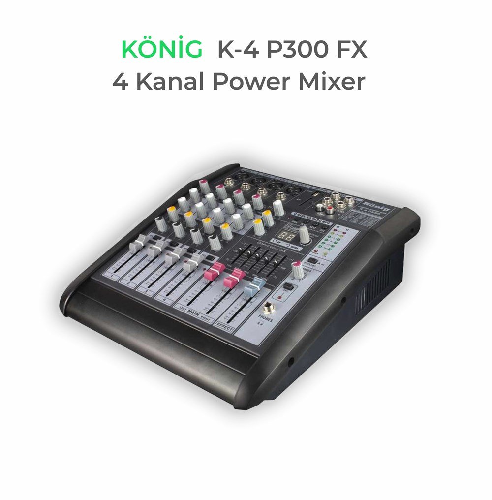 KONİG K4 P300 FX POWER MIKSER