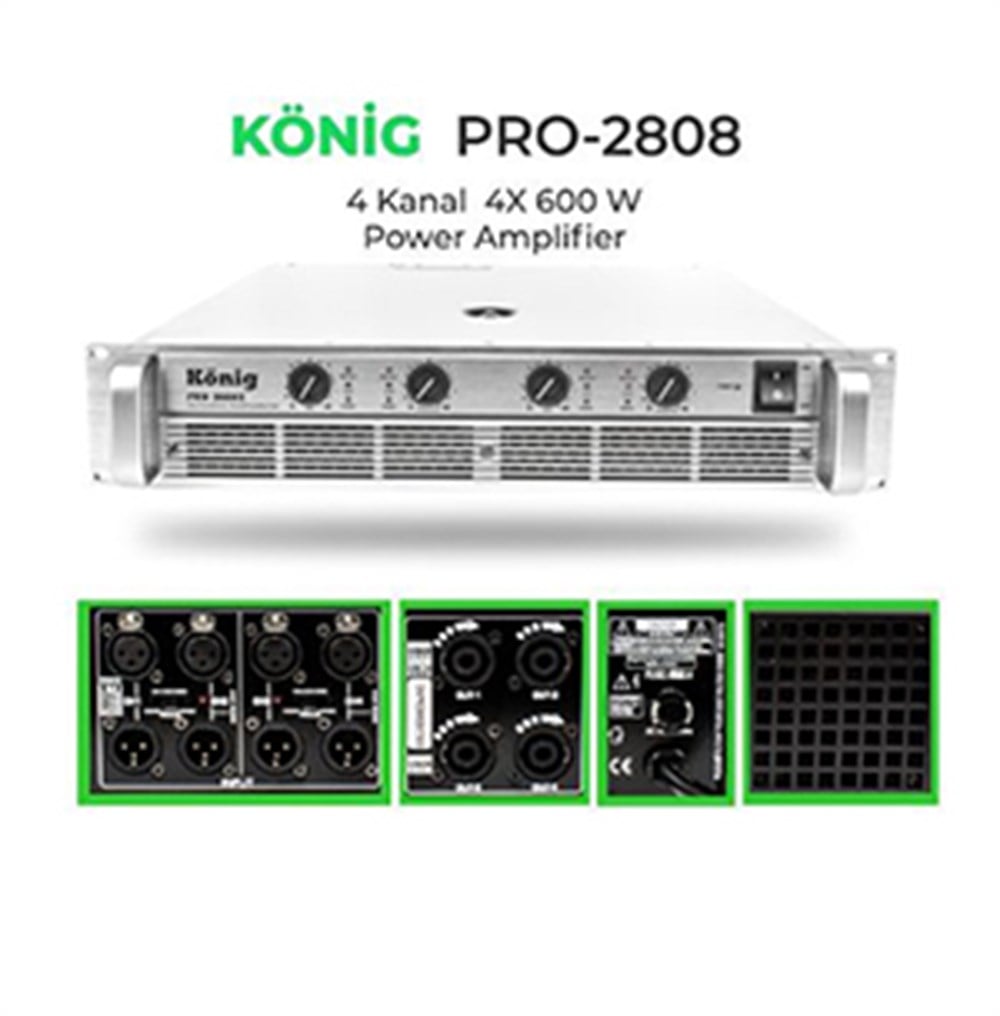 KONİG PRO2808 POWER ANFI