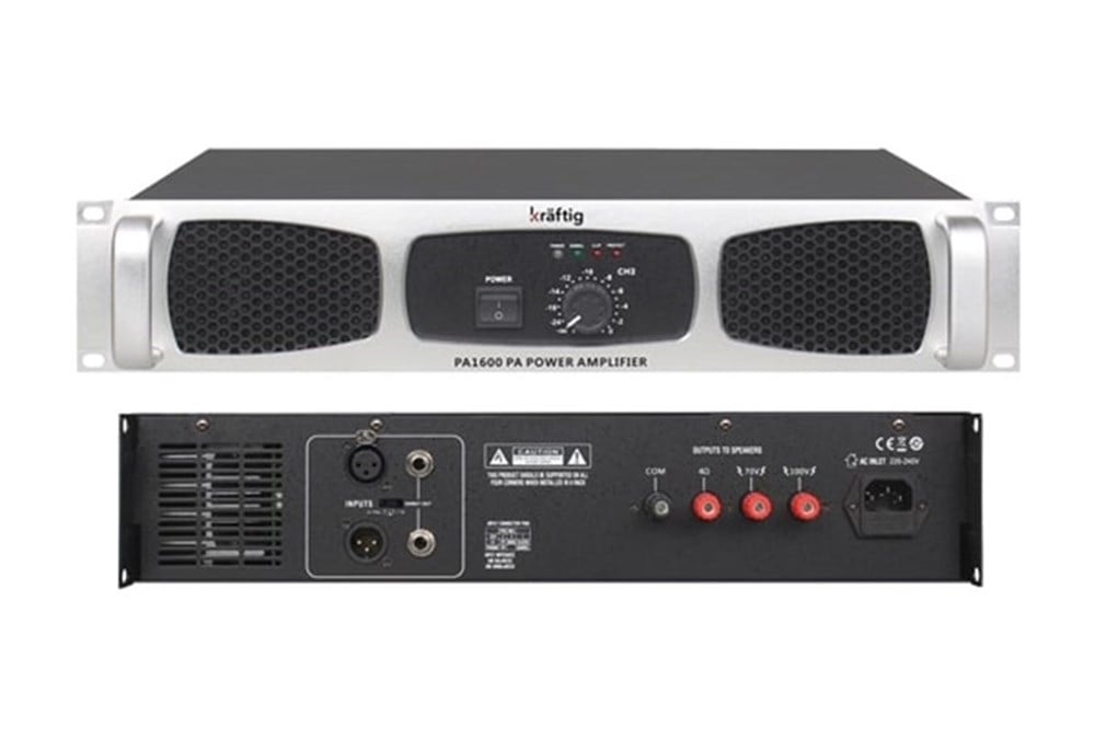 KRAFTIG PA1600 600 WATT 100V POWER ANFI 