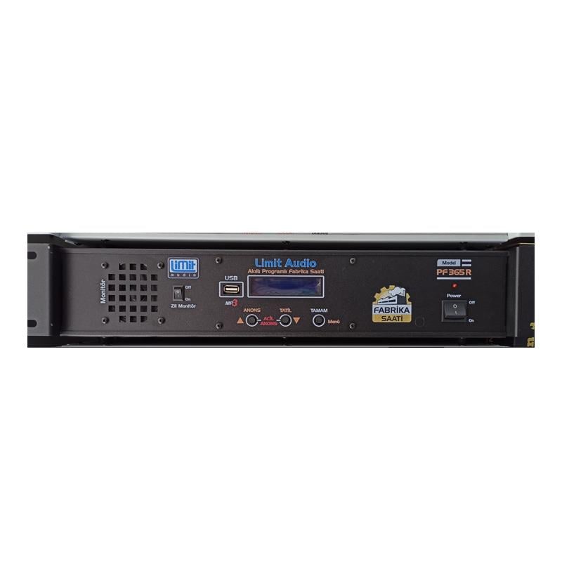 LİMİT AUDİO PF 365 RACK TİPİ PROGRAMLI FABRİKA SAATİ