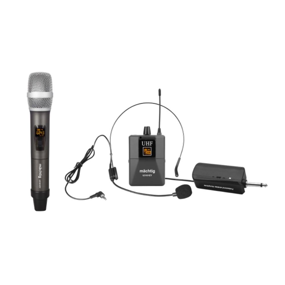 MÄCHTİG U3101EY TEK EL TEK YAKA UHF WİRELESS MİKROFON