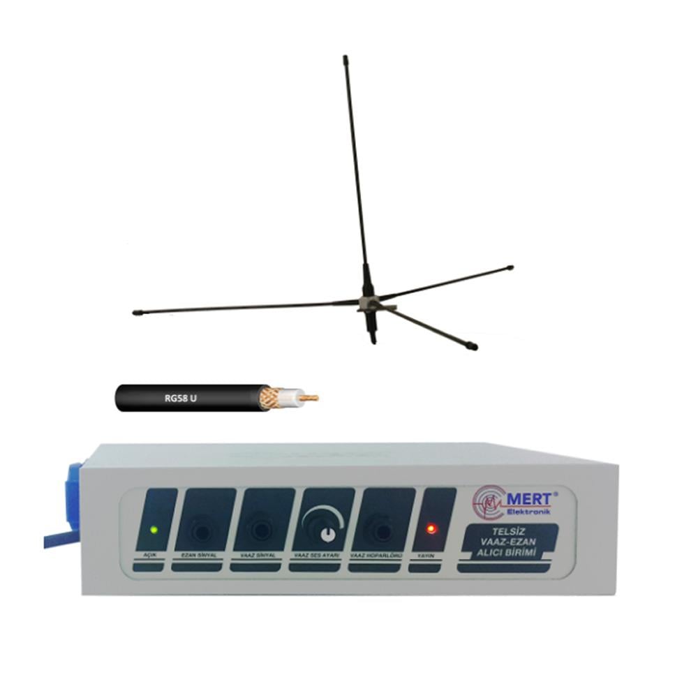 MERT ELEKTRONİK MRT3100 EZAN VE VAAZ ALICISI