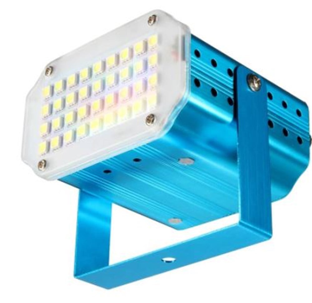 MİNİ RGB 36 LED RENKLİ SESE DUYARLI STROBE IŞIK