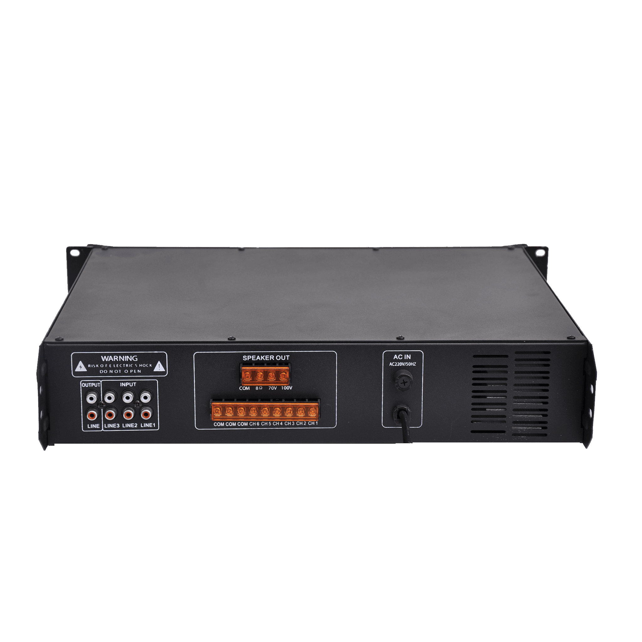 MİTO 0807-500 6 BÖLGELİ 500 WATT HAT TRAFOLU ANFİLİ MİKSER
