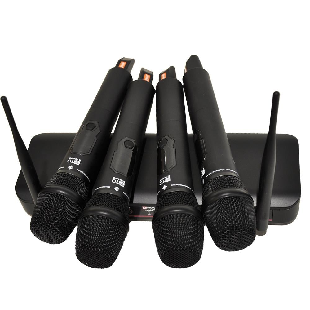 MİTO TM-04E 4LÜ EL 4X100 KANAL FULL DİGİTAL TELSİZ MİKROFON