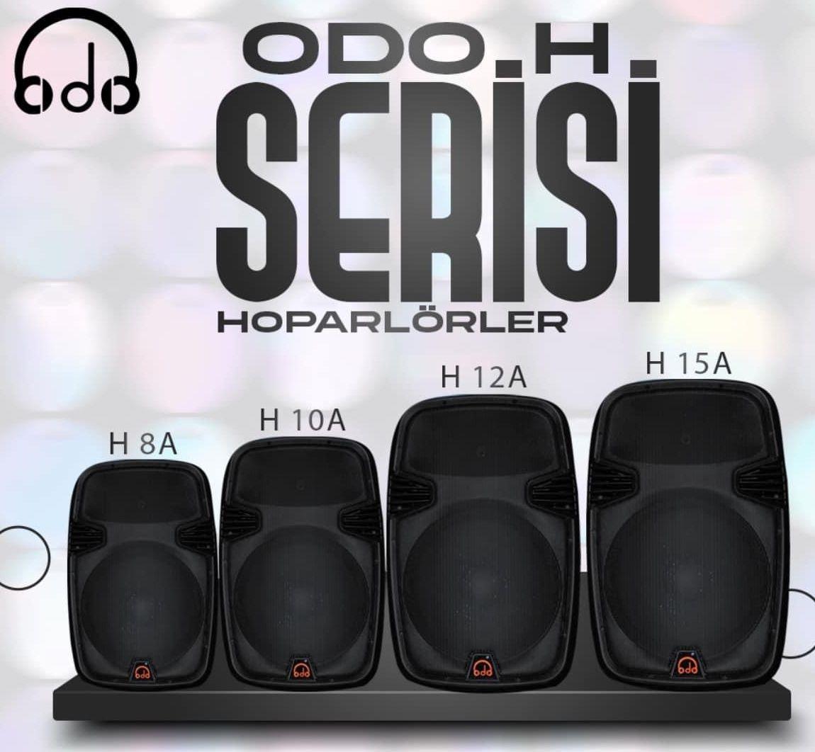 ODO H-10A 10İNÇ 2 YOLLU 400 WATT AKTİF HOPARLÖR