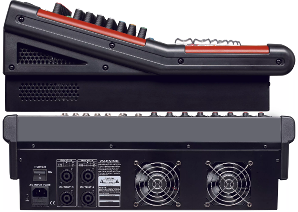 ODO MD 16M299-9 12 KANALLI 2x900 WATT ANFİLİ POWER MİXER