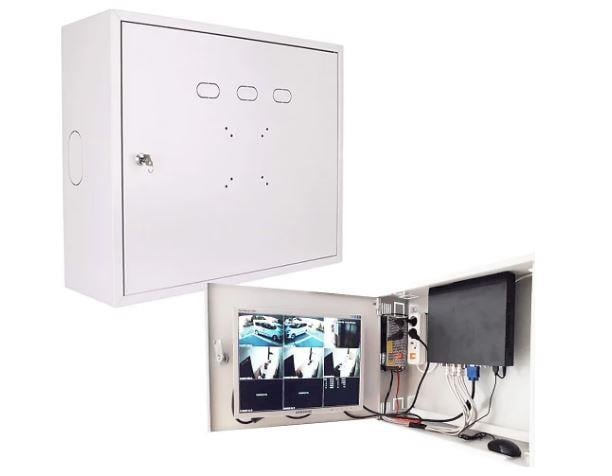 SETRACK 19' 1U 45X55X17 DVR PANO NVR CCTV MONİTOR SAKLAMA RACK KABİNET  