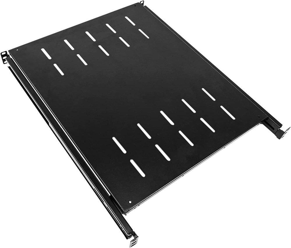 SETRACK 19'' 1U HARAKETLİ RAYLI TELESKOPİK RAF