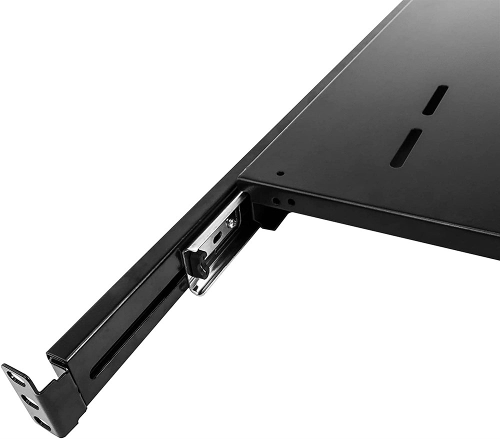 SETRACK 19'' 1U HARAKETLİ RAYLI TELESKOPİK RAF