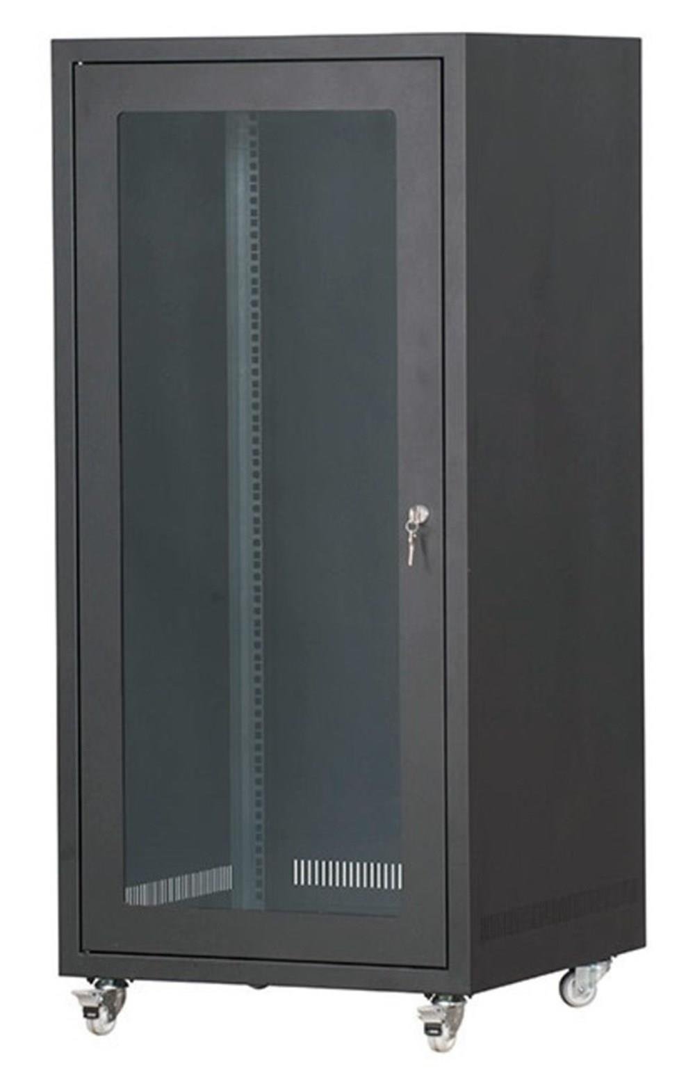 SETRACK 19'' 20U 600X800 TEKERLEKLİ CAMLI RACK KABİNET