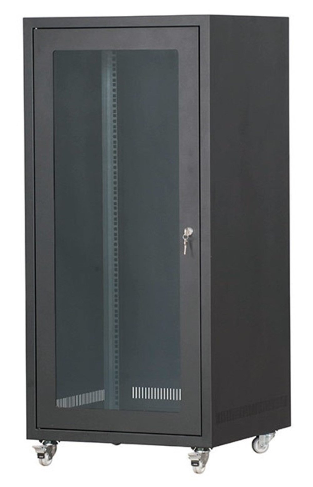 SETRACK 32U 19'' 600X800 TEKERLEKLİ CAMLI RACK KABİNET