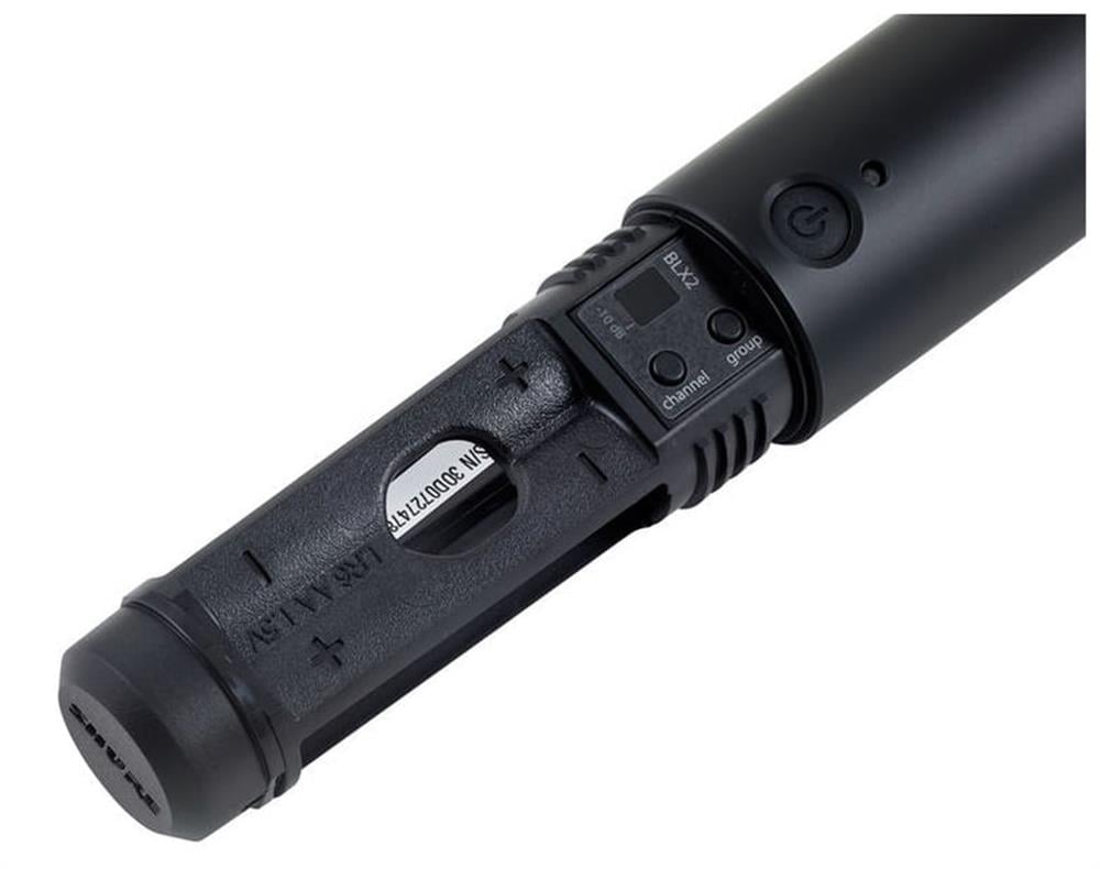 SHURE BLX24/SM-58 TEK EL TELSİZ MİKROFON